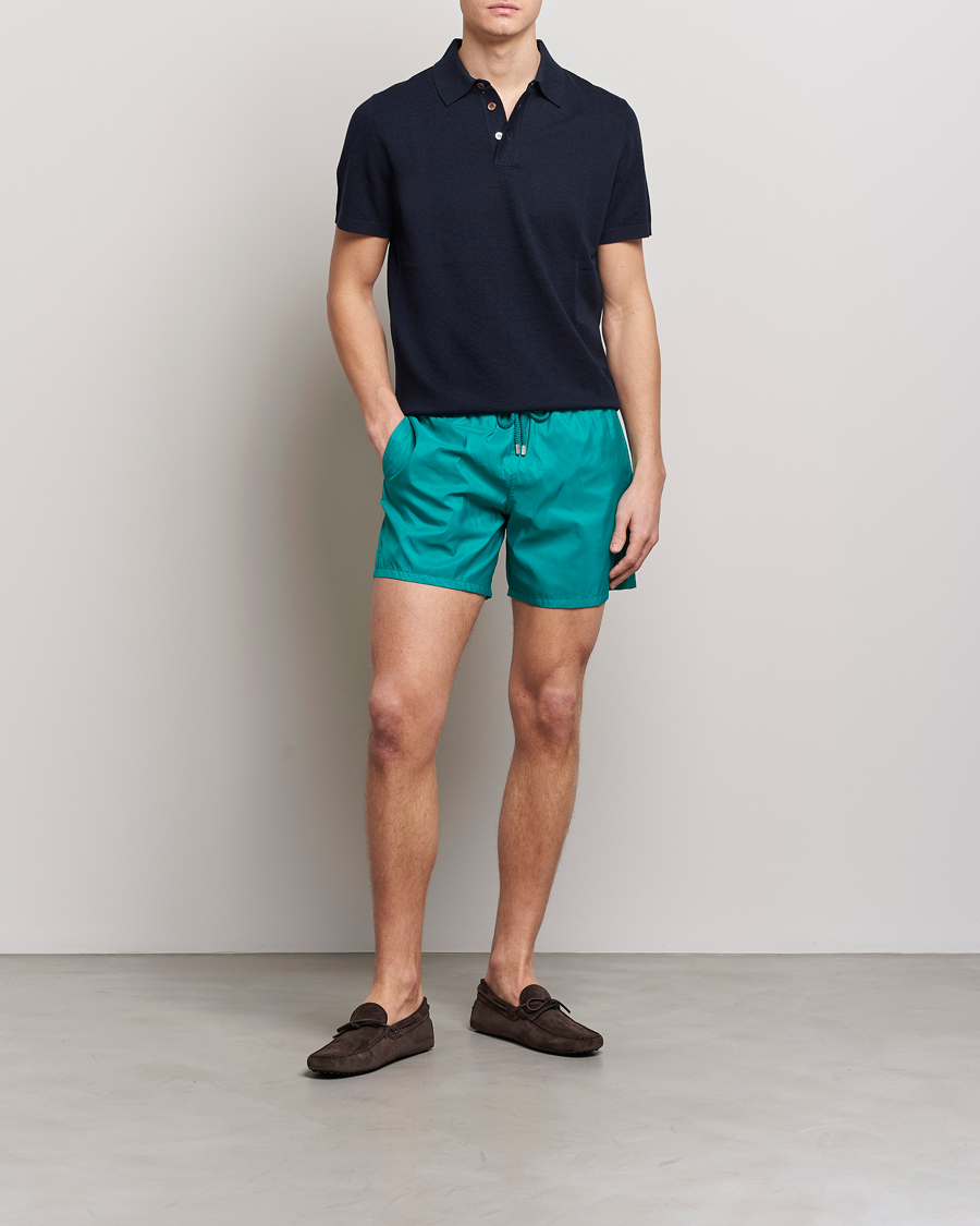 Herre | Badeshorts | Vilebrequin | Mahina Swimshorts Emeraude