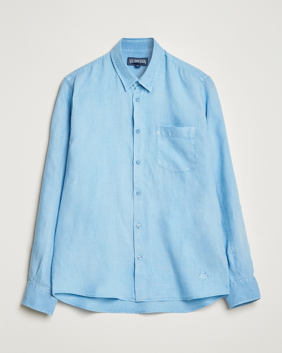 Herre | | Vilebrequin | Caroubis Linen Shirt Source
