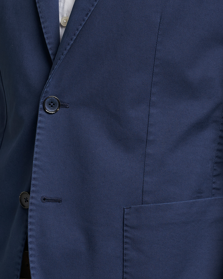 Herre | Dressjakker | L.B.M. 1911 | Jack Regular Fit Cotton Stretch Blazer Navy