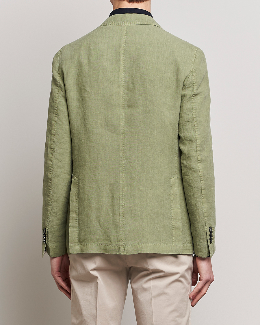 Herre | Dressjakker | L.B.M. 1911 | Jack Regular Fit Linen Blazer Light Green