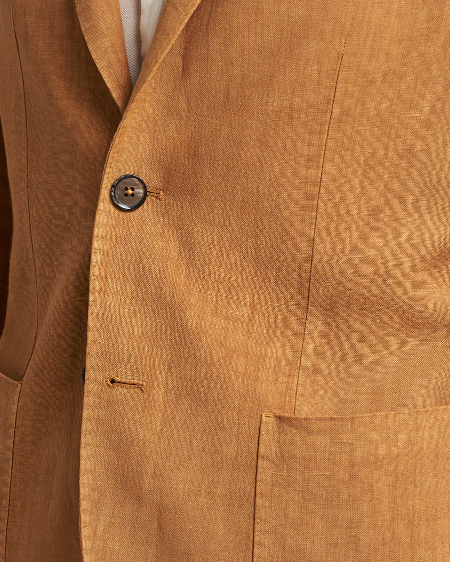 Herre | Dressjakker | L.B.M. 1911 | Jack Regular Fit Linen Blazer Camel