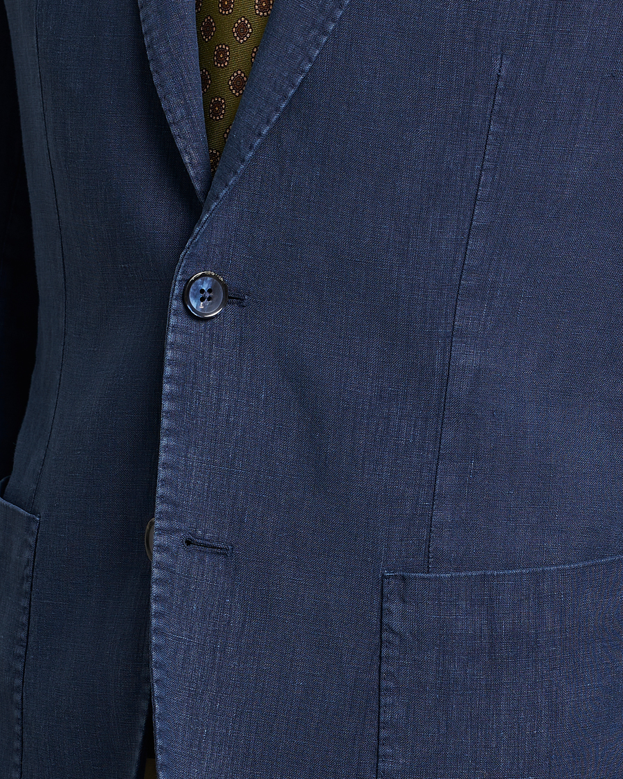 Herre | Dressjakker | L.B.M. 1911 | Jack Regular Fit Linen Blazer Navy