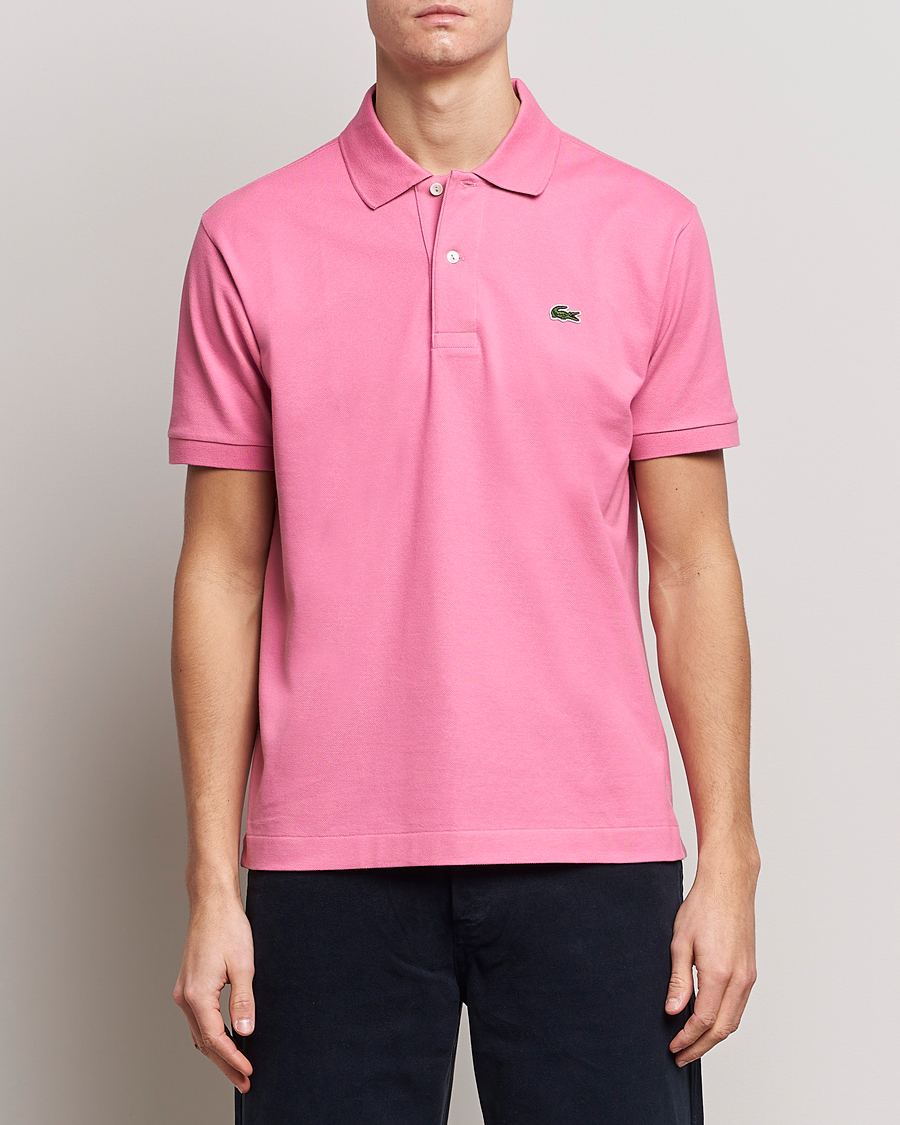 Herre | Kortermet piké | Lacoste | Original Polo Piké Reseda Pink