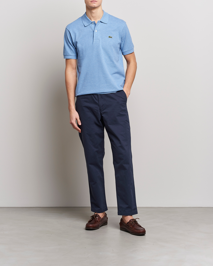 Herre | Pikéer | Lacoste | Original Melange Polo Piké Heather Thermal