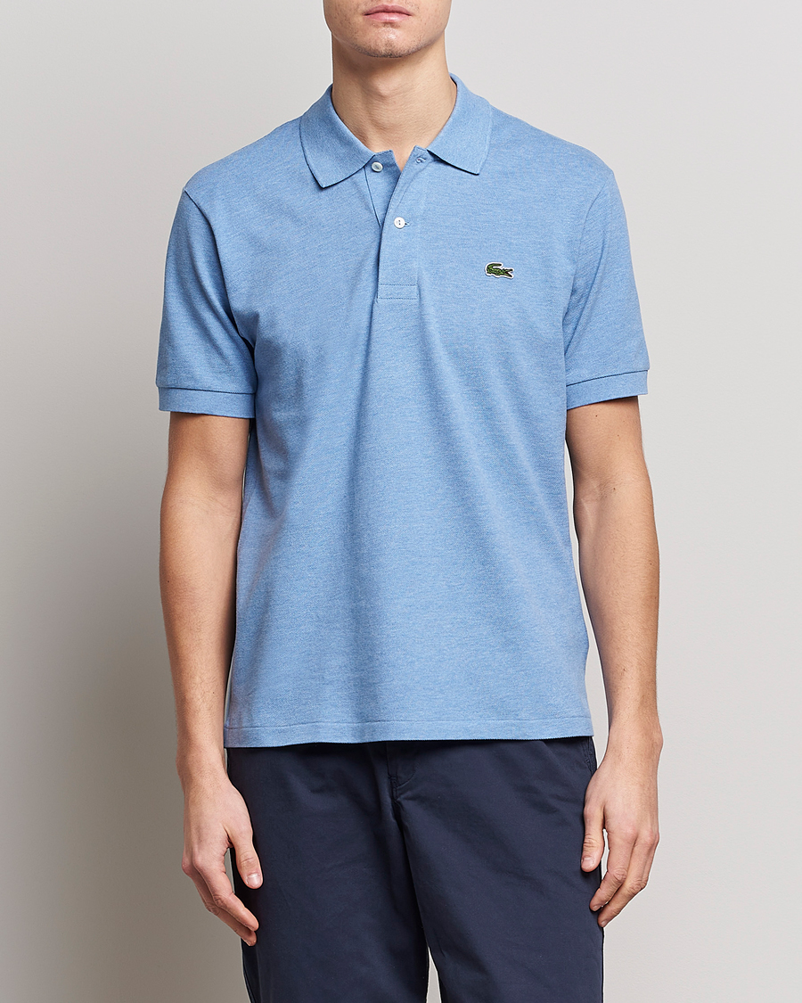 Herre | | Lacoste | Original Melange Polo Piké Heather Thermal