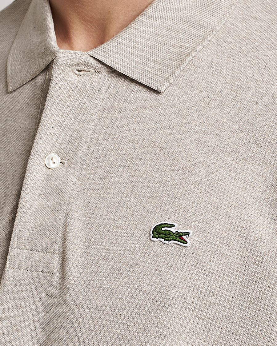 Herre | Pikéer | Lacoste | Original Melange Polo Piké Heather Wicker