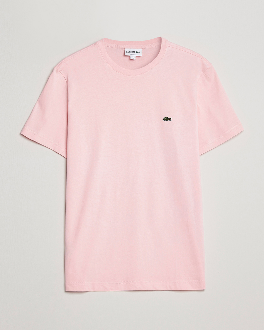 Herre | T-Shirts | Lacoste | Crew Neck Tee Waterlily