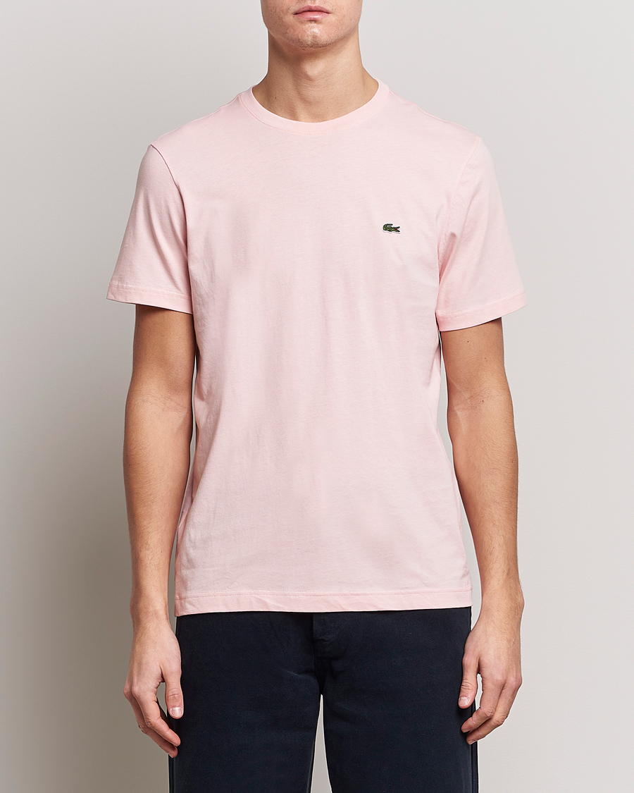 Herre | T-Shirts | Lacoste | Crew Neck Tee Waterlily