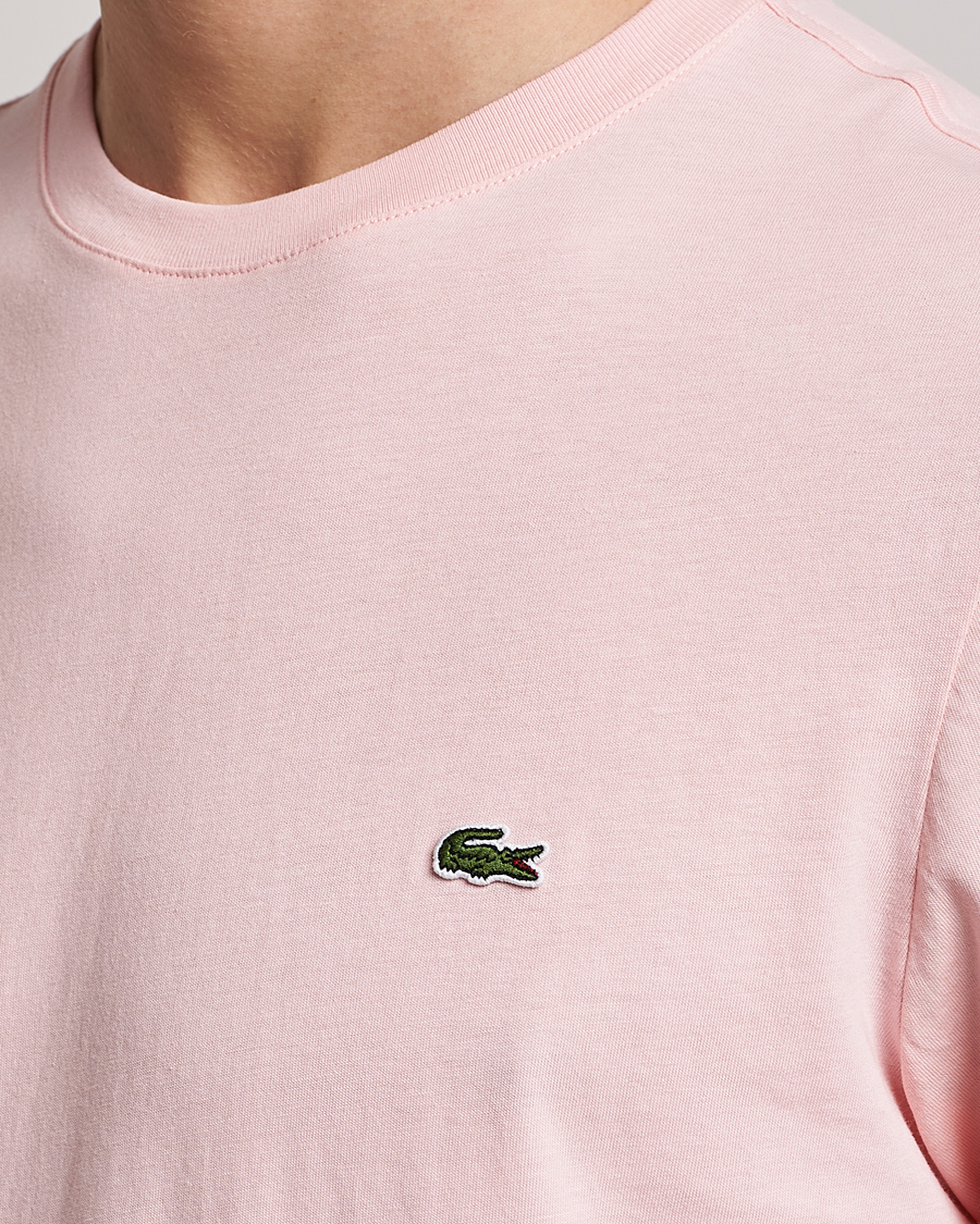 Herre | T-Shirts | Lacoste | Crew Neck Tee Waterlily