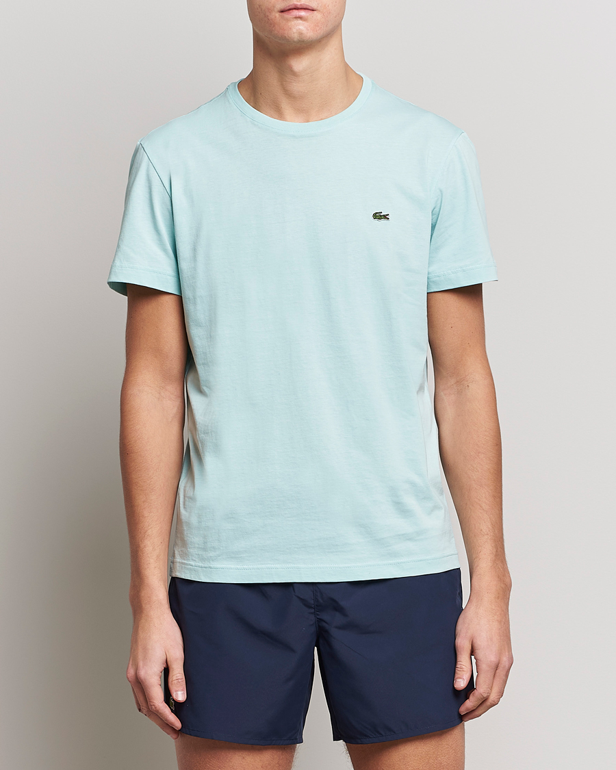 Herre | | Lacoste | Crew Neck Tee Pastille Mint