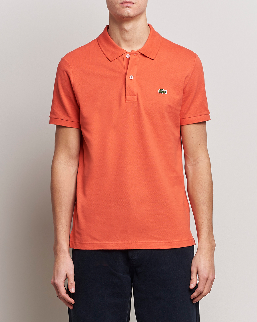 Herre |  | Lacoste | Slim Fit Polo Piké Watermelon