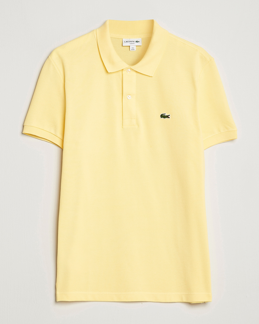 Herre | Pikéer | Lacoste | Slim Fit Polo Piké Yellow
