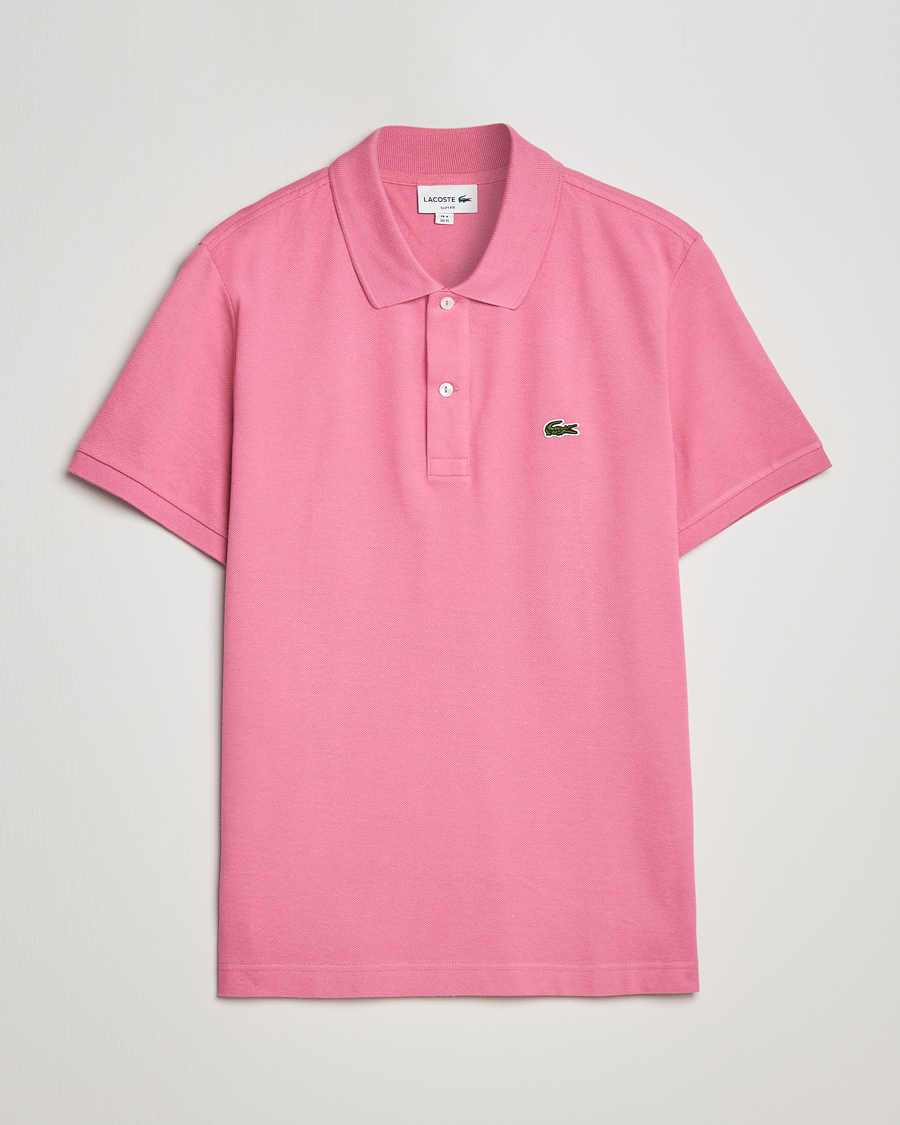 Herre | Pikéer | Lacoste | Slim Fit Polo Piké Reseda Pink
