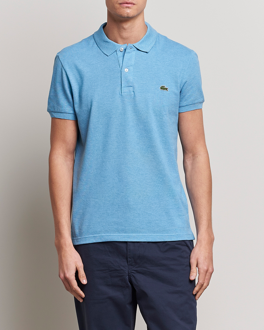 Herre | | Lacoste | Slim Fit Polo Piké Heather Thermal