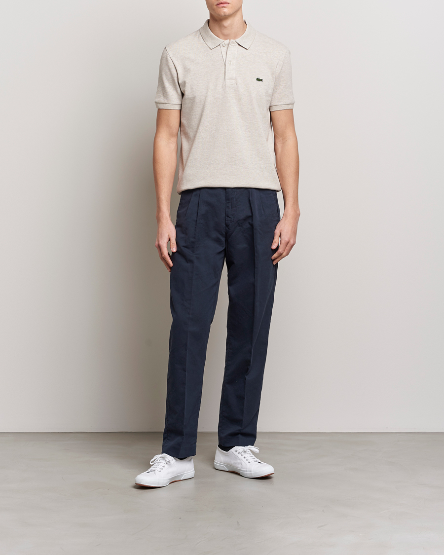 Herre | Pikéer | Lacoste | Slim Fit Polo Piké Heather Wicker
