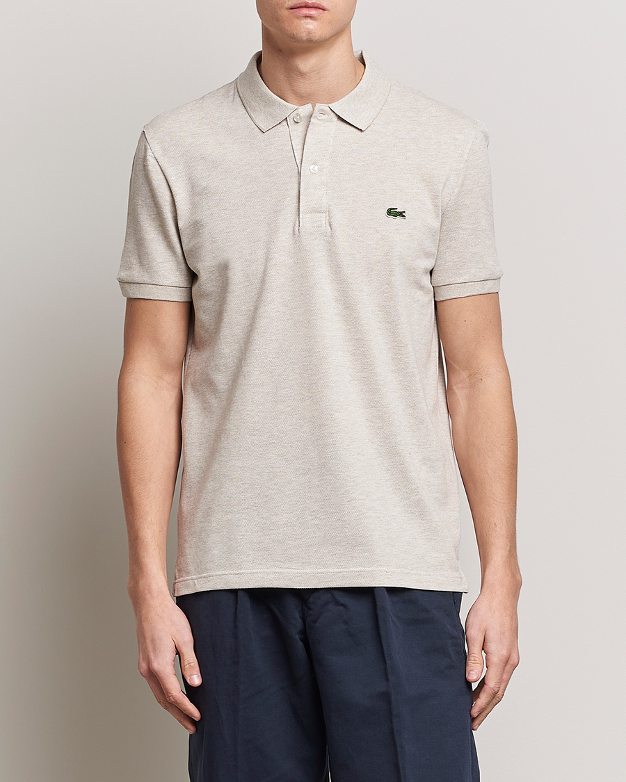 Herre | Pikéer | Lacoste | Slim Fit Polo Piké Heather Wicker