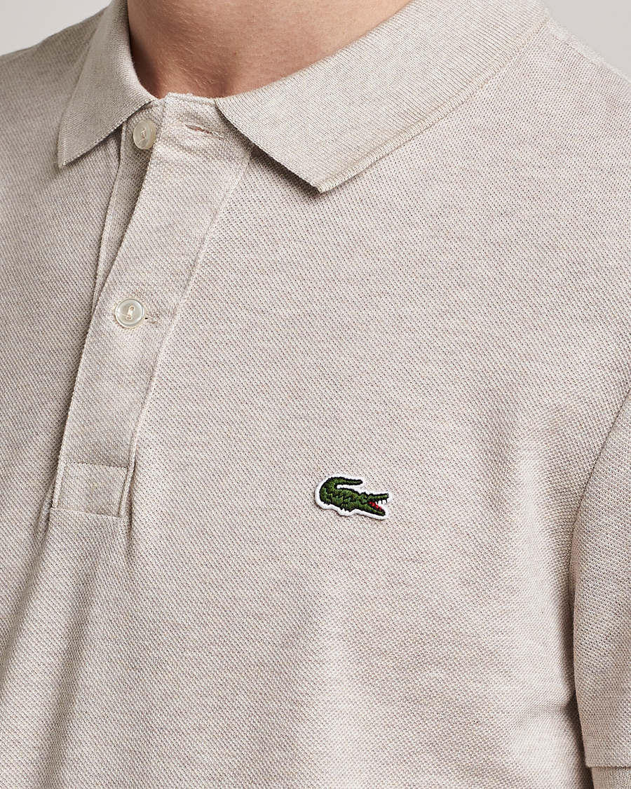 Herre | Pikéer | Lacoste | Slim Fit Polo Piké Heather Wicker
