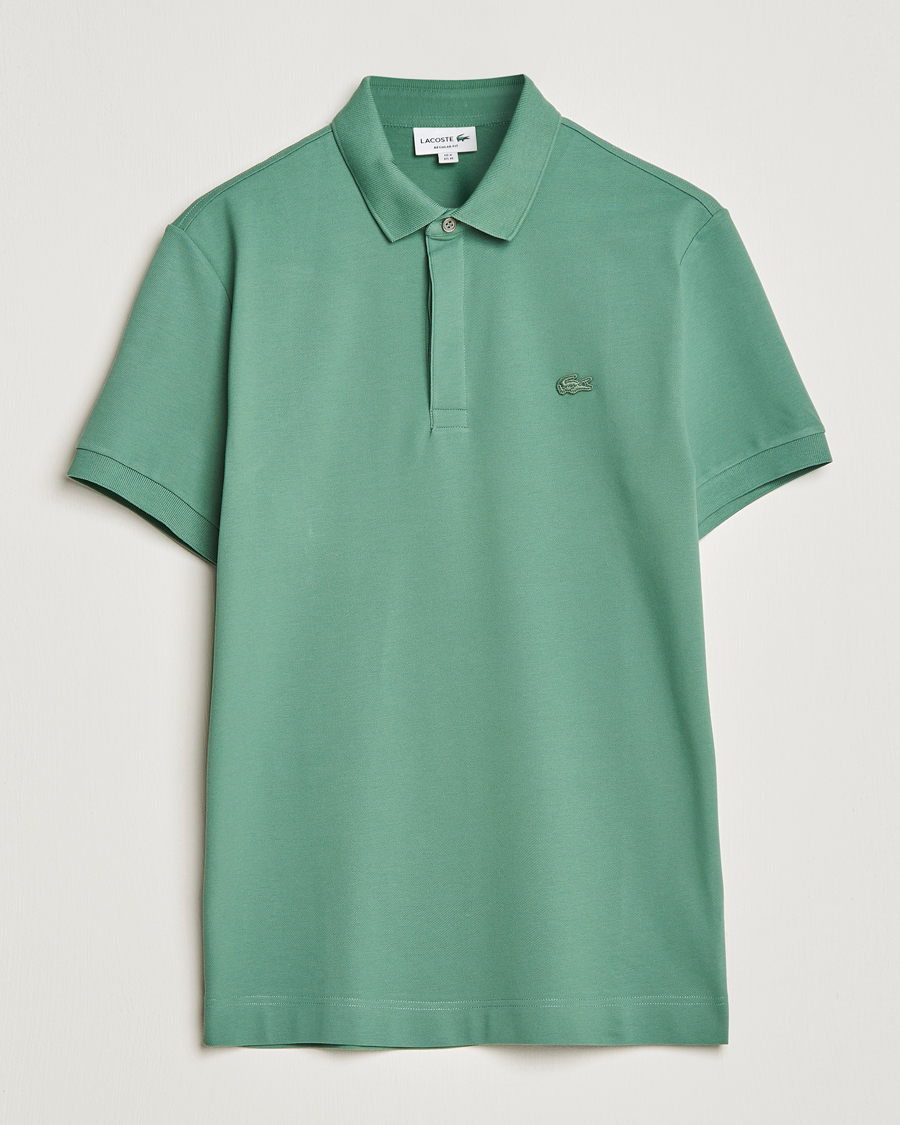 Herre | Pikéer | Lacoste | Regular Fit Tonal Crocodile Piké Ash Tree