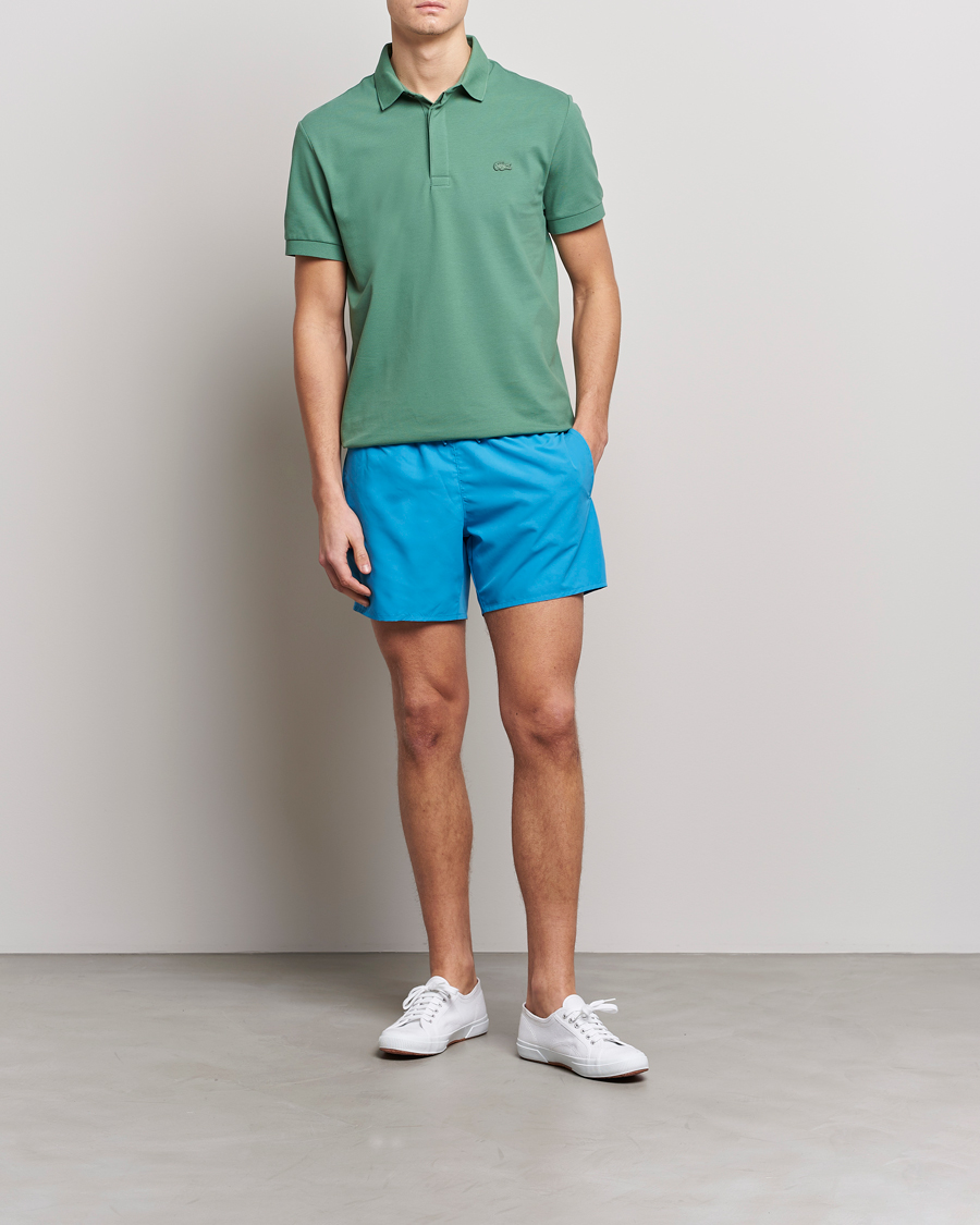 Herre | Pikéer | Lacoste | Regular Fit Tonal Crocodile Piké Ash Tree