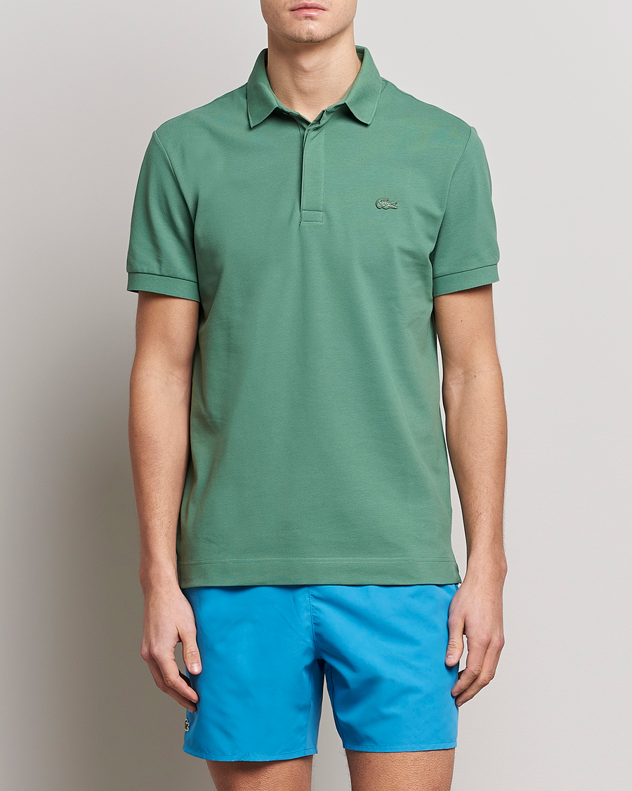 Herre | | Lacoste | Regular Fit Tonal Crocodile Piké Ash Tree