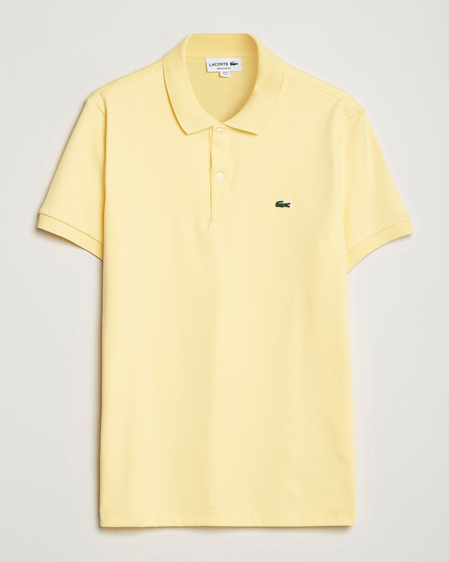Herre | Pikéer | Lacoste | Pima Interlock Piké Yellow