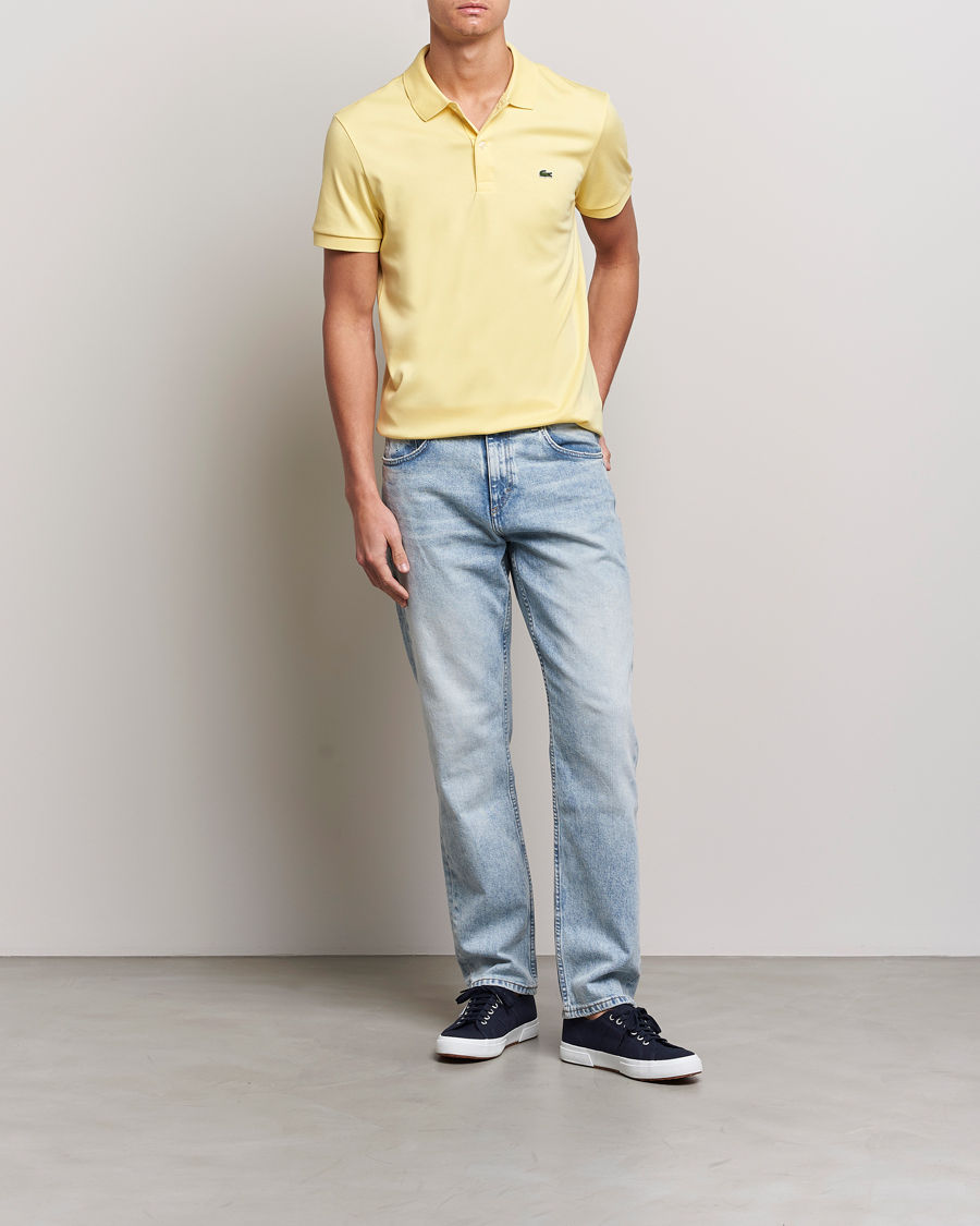 Herre | Pikéer | Lacoste | Pima Interlock Piké Yellow