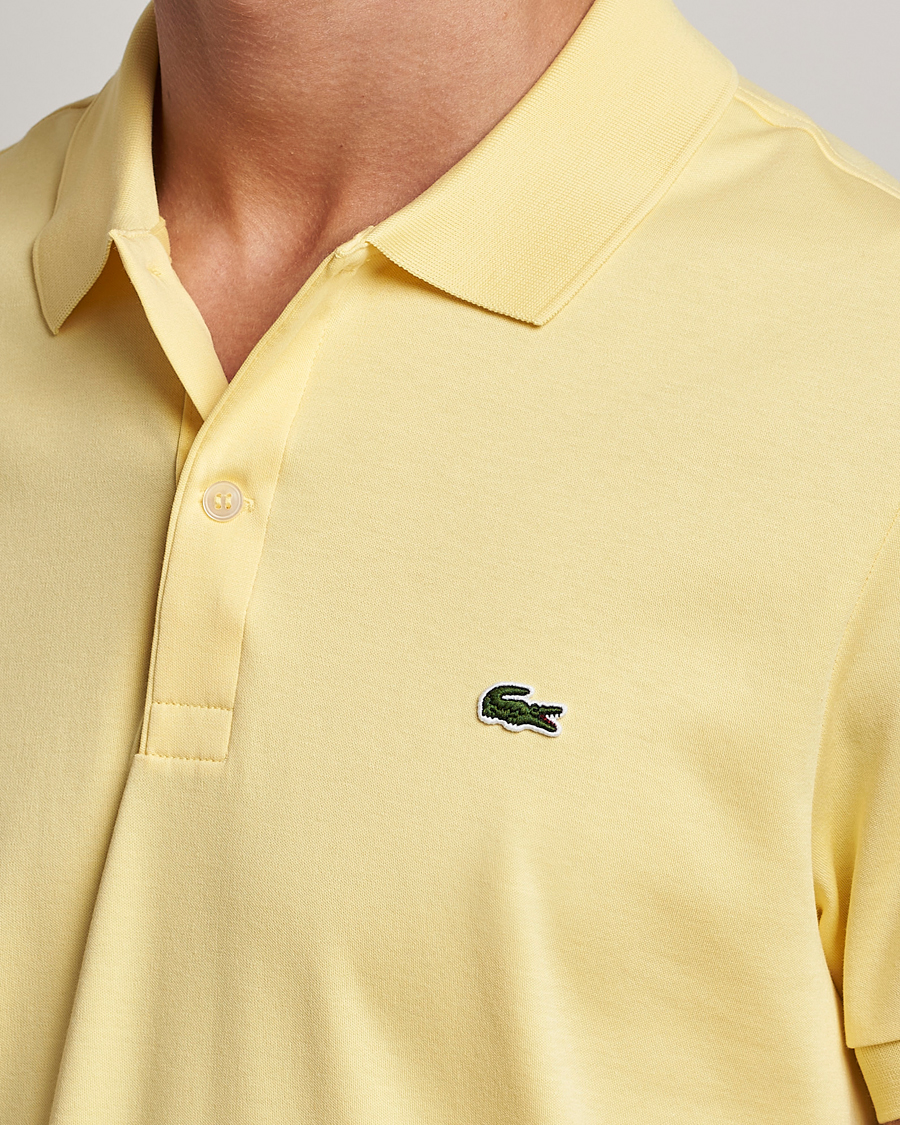 Herre | Pikéer | Lacoste | Pima Interlock Piké Yellow