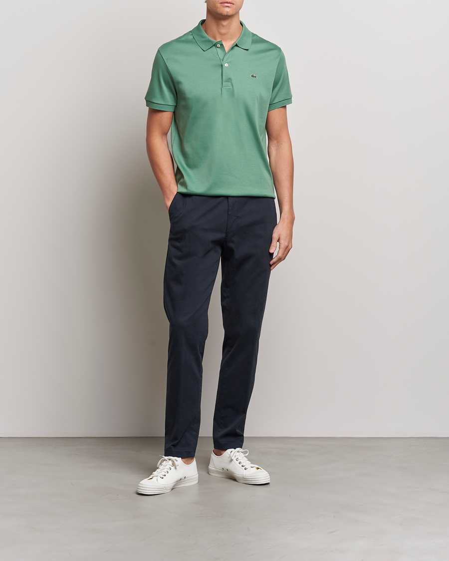 Herre | Pikéer | Lacoste | Pima Interlock Piké Ash Tree