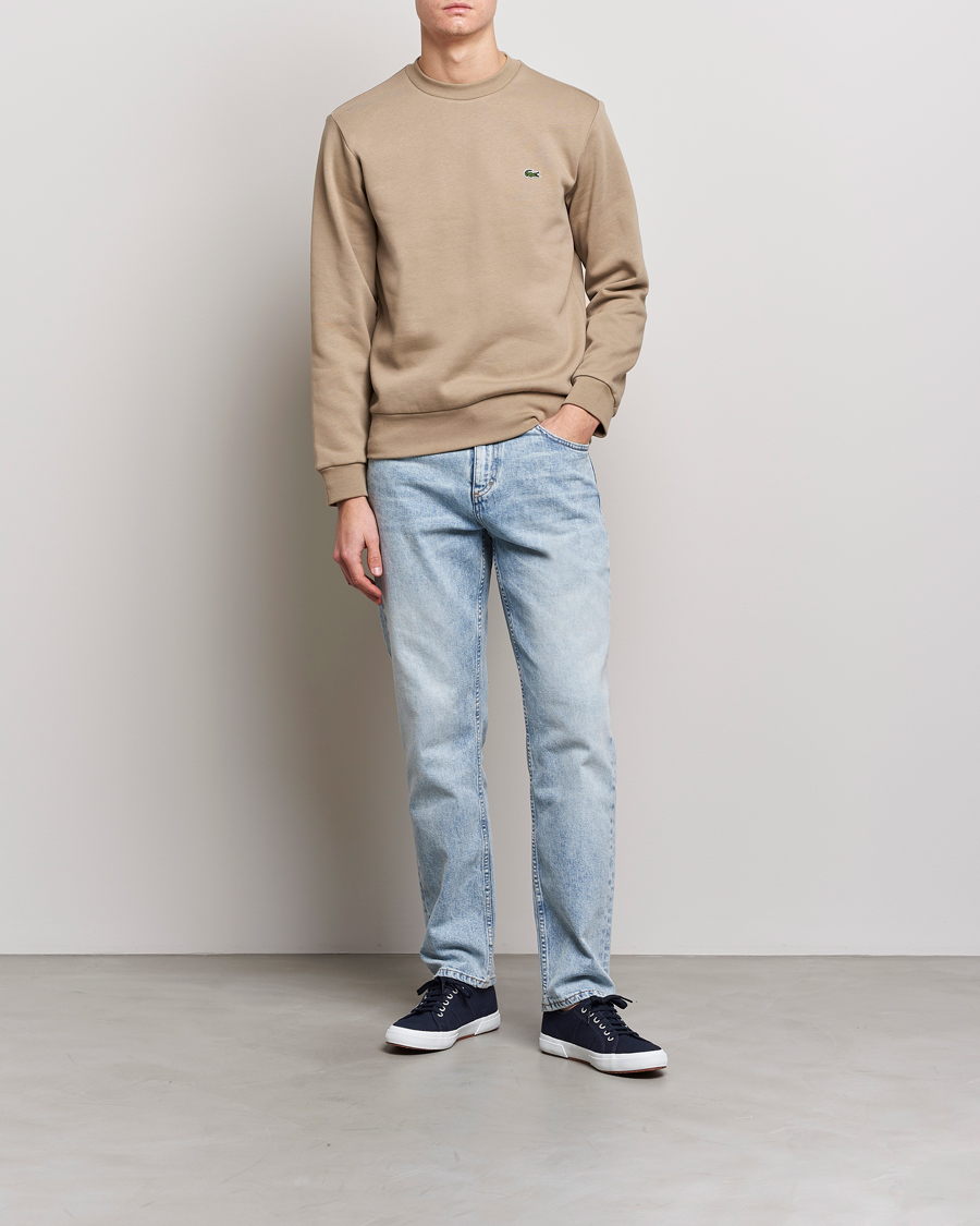 Herre | Gensere | Lacoste | Crew Neck Sweatshirt Lion