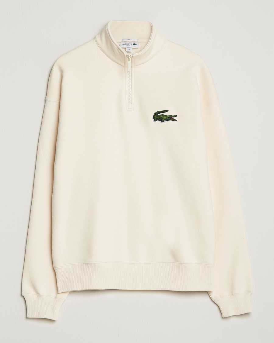 Herre | Gensere | Lacoste | Organic Cotton Half Zip Sweater Lapland