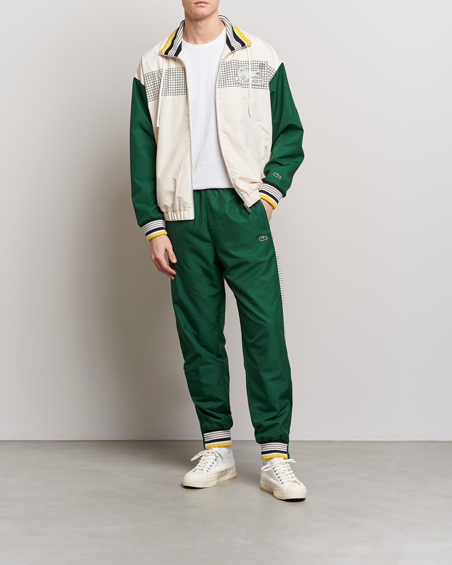 Herre | Jakker | Lacoste | Héritage net Print Water Repellent Jacket Lapland