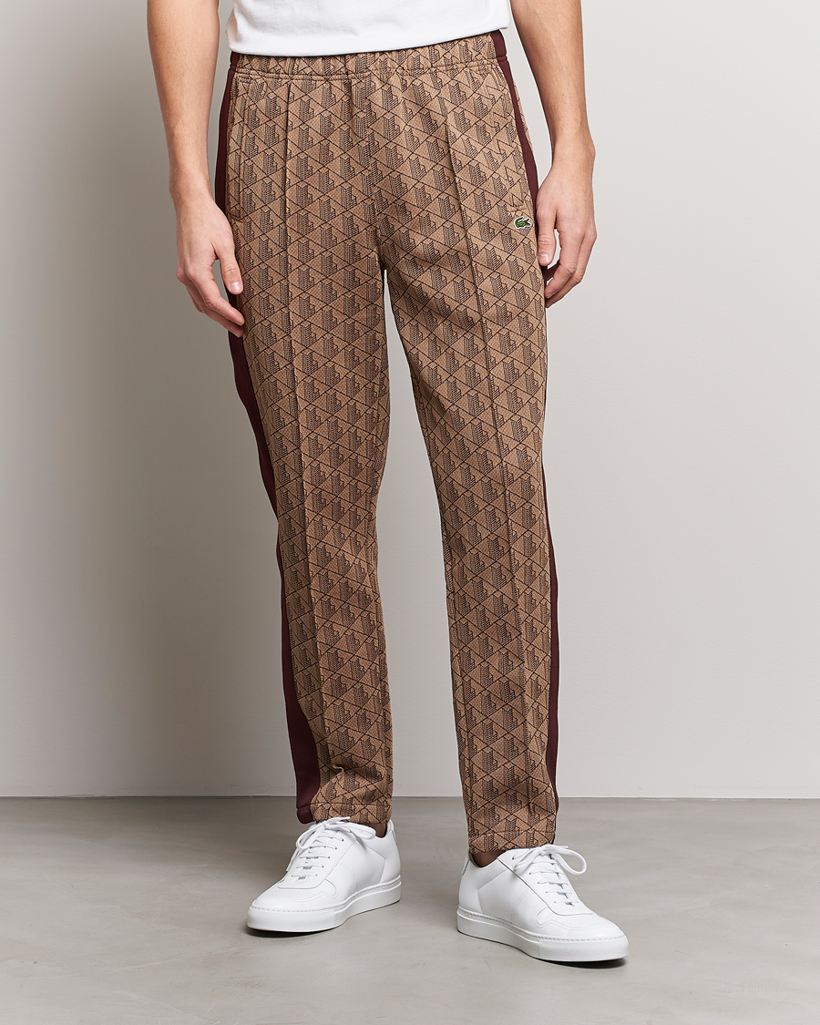 Herre | Bukser | Lacoste | Monogram Trackpant Viennese/Expresso
