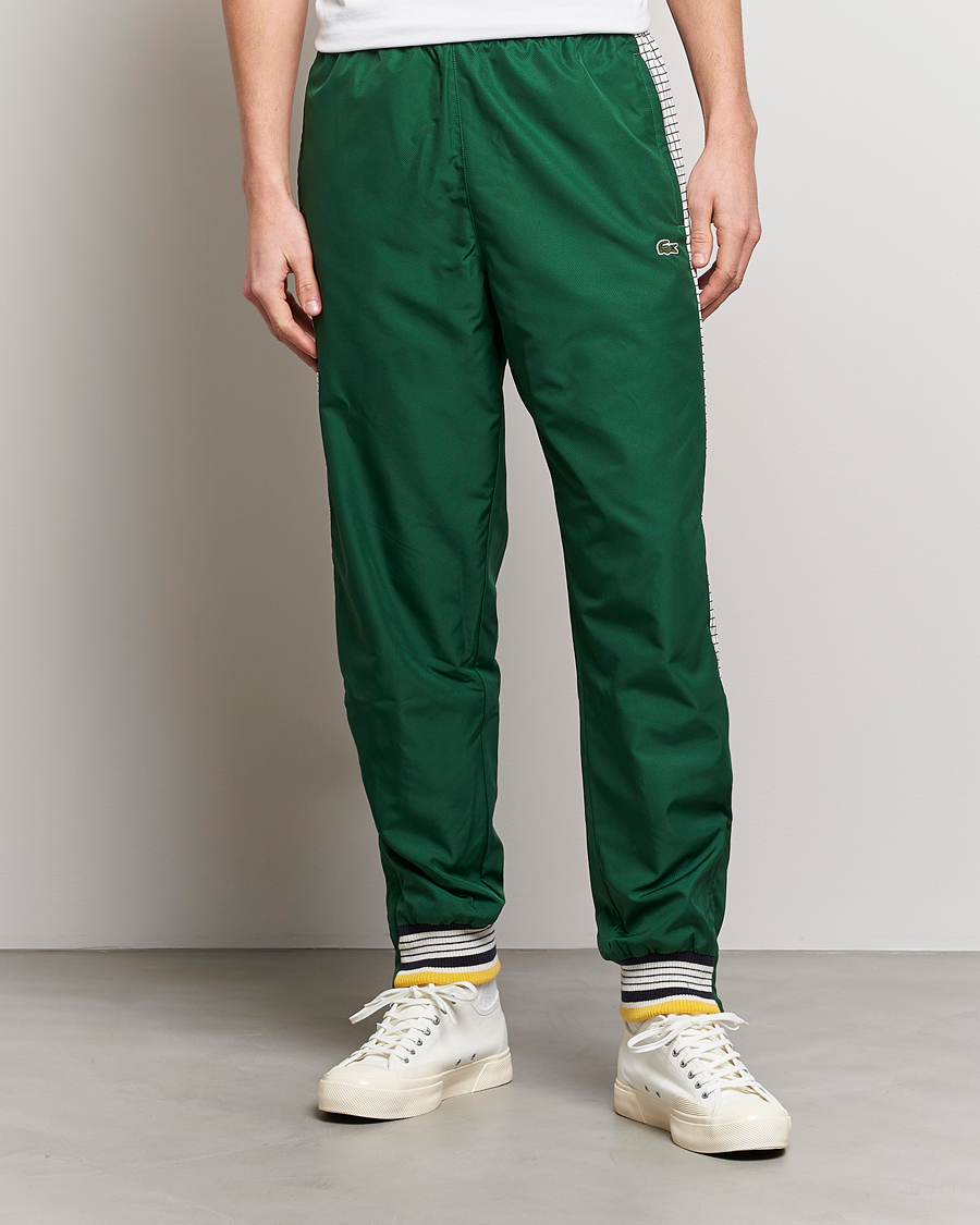 Herre |  | Lacoste | Héritage Striped Trackpants Green/Lapland