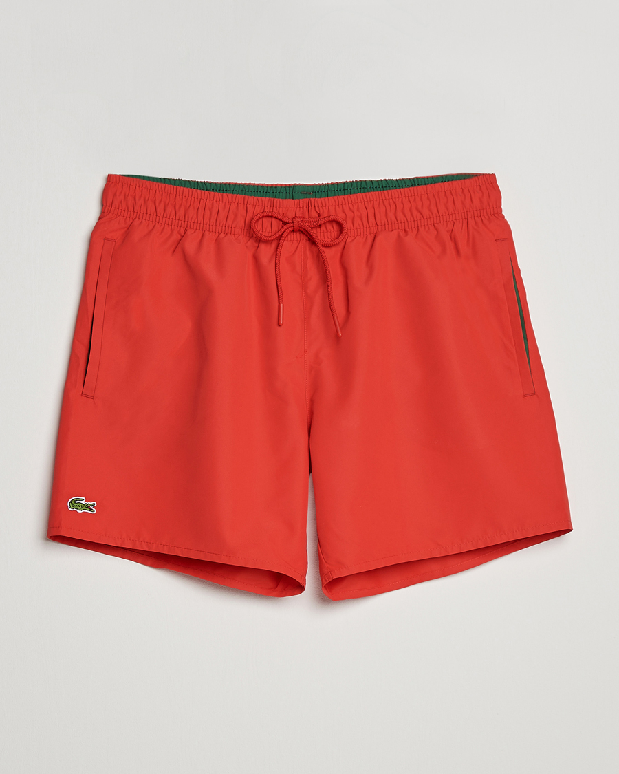 Herre | Badeshorts | Lacoste | Bathingtrunks Red