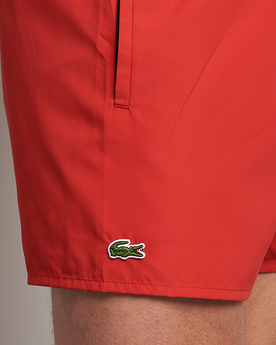 Herre | Badeshorts | Lacoste | Bathingtrunks Red