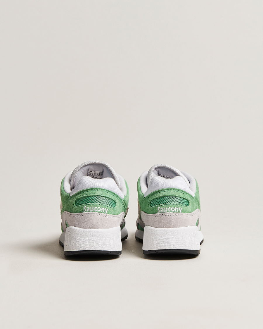 Herre | Saucony Shadow 6000 Sneaker Green/Grey | Saucony | Shadow 6000 Sneaker Green/Grey