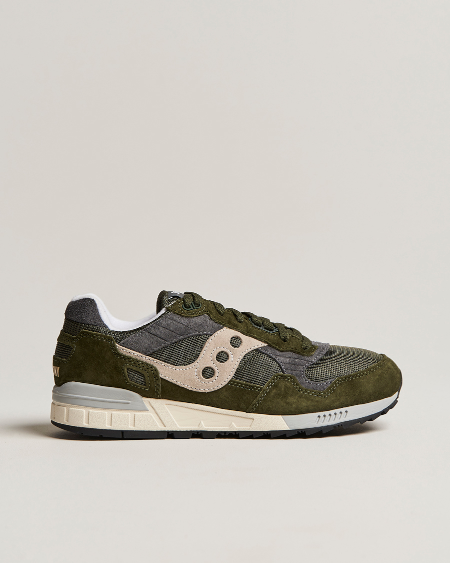 Herre | Saucony Shadow 5000 Sneaker Green/Grey | Saucony | Shadow 5000 Sneaker Green/Grey
