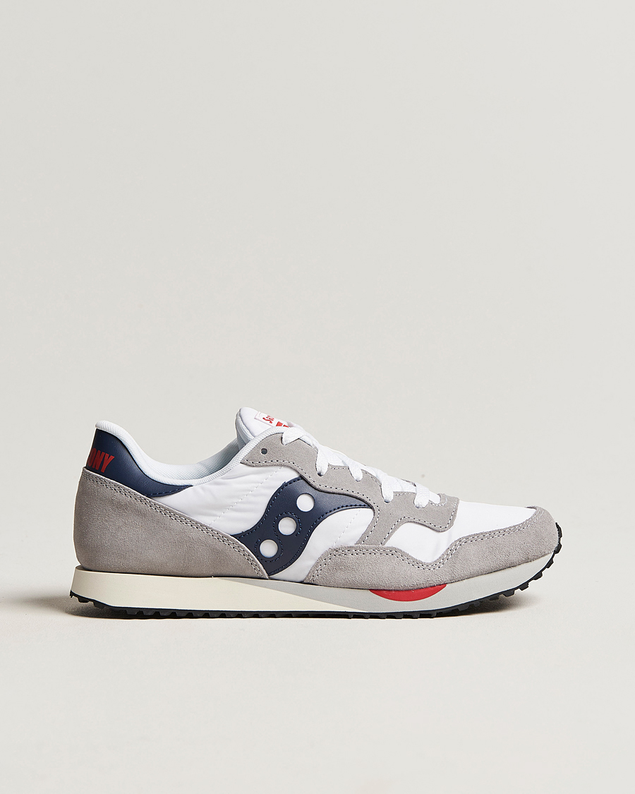 Herre | Saucony DXN Trainer Sneaker White/Navy | Saucony | DXN Trainer Sneaker White/Navy