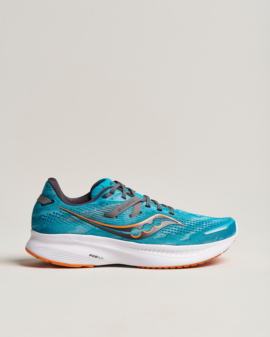 Herre | Saucony Guide 16 Running Sneakers Agave/Marigold | Saucony | Guide 16 Running Sneakers Agave/Marigold