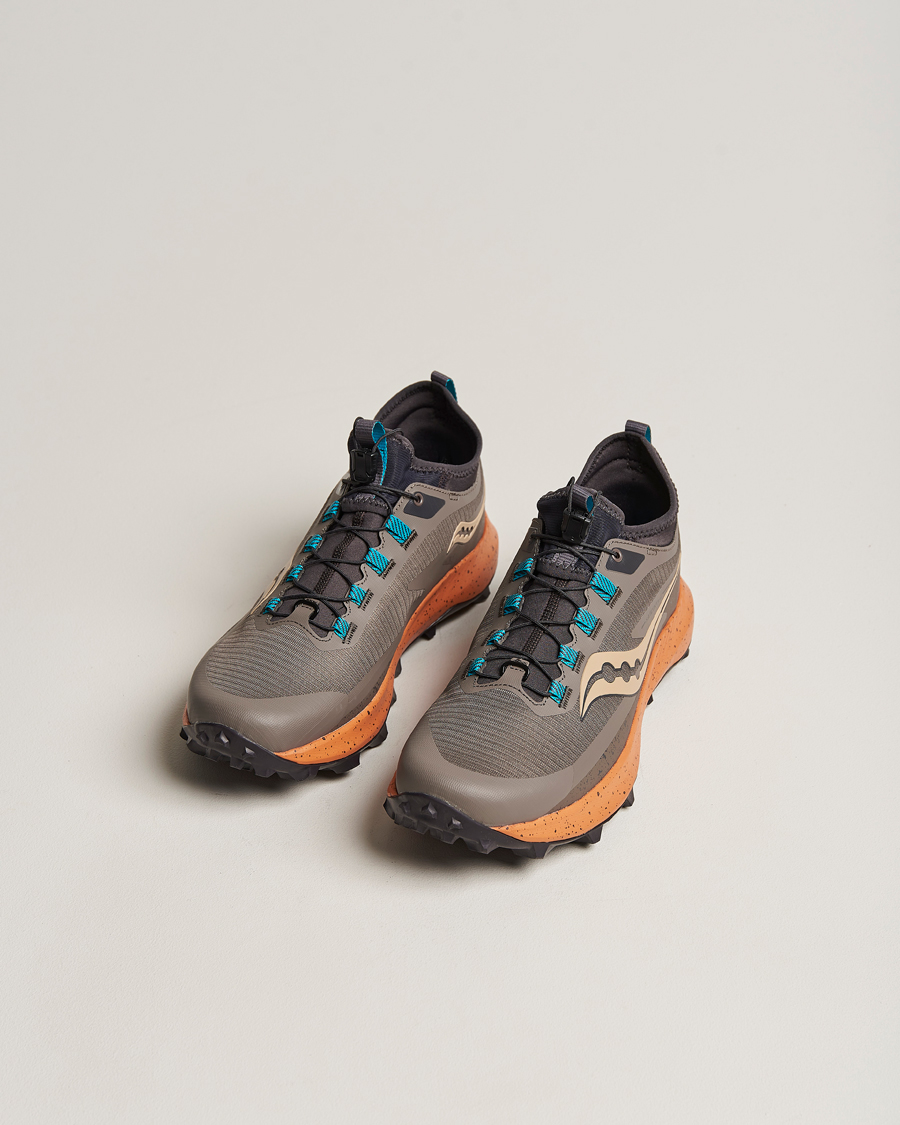 Herre | Løpesko | Saucony | Peregrine 13 ST Trail Sneaker Umber/Basalt