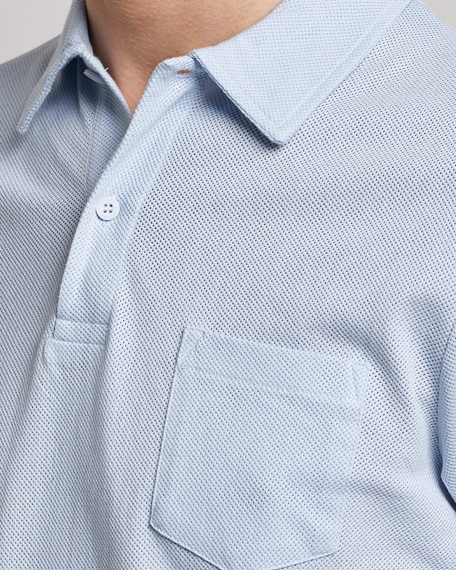 Herre | Pikéer | Sunspel | Riviera Polo Shirt Pastel Blue