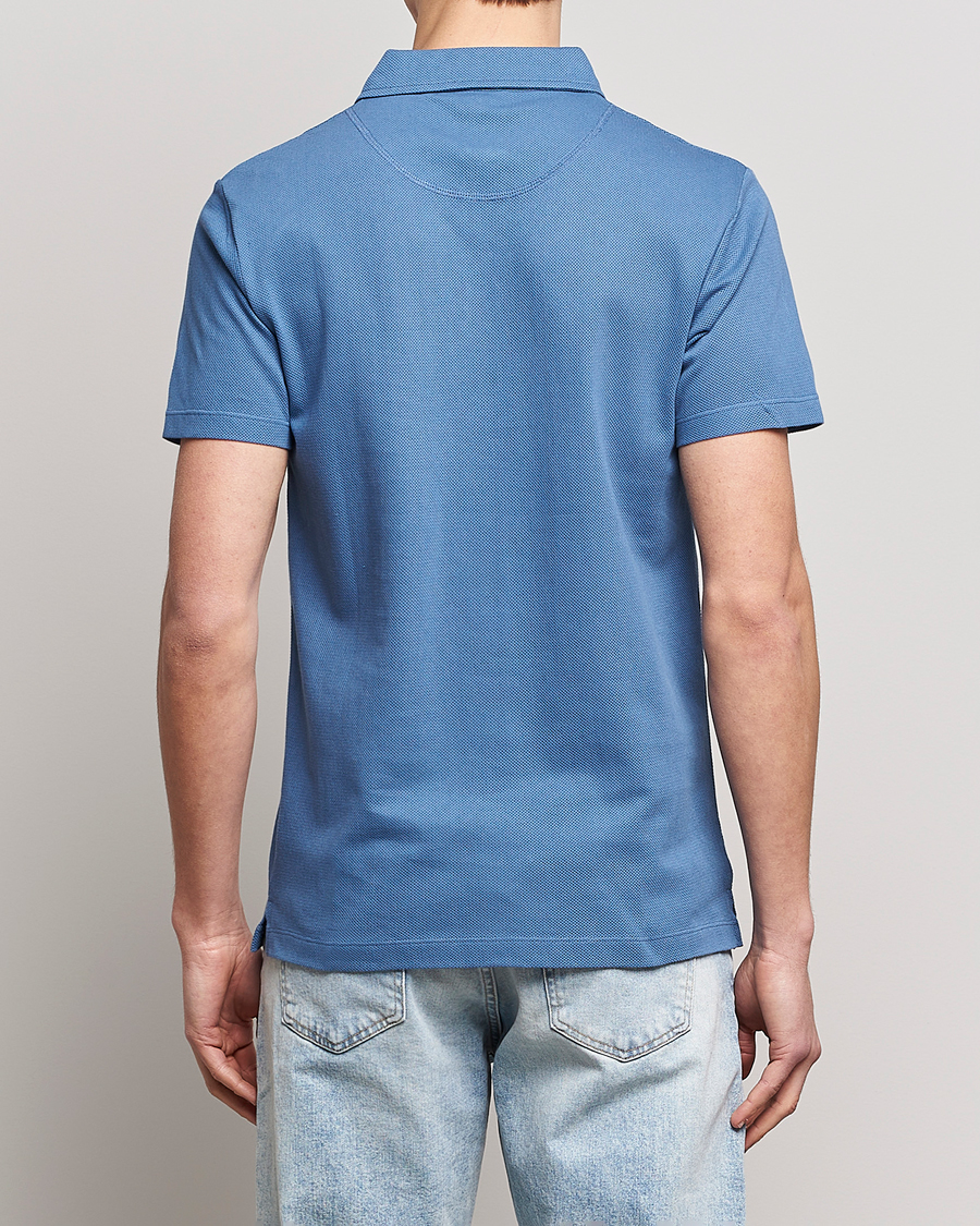 Herre | Pikéer | Sunspel | Riviera Polo Shirt Blue Stone