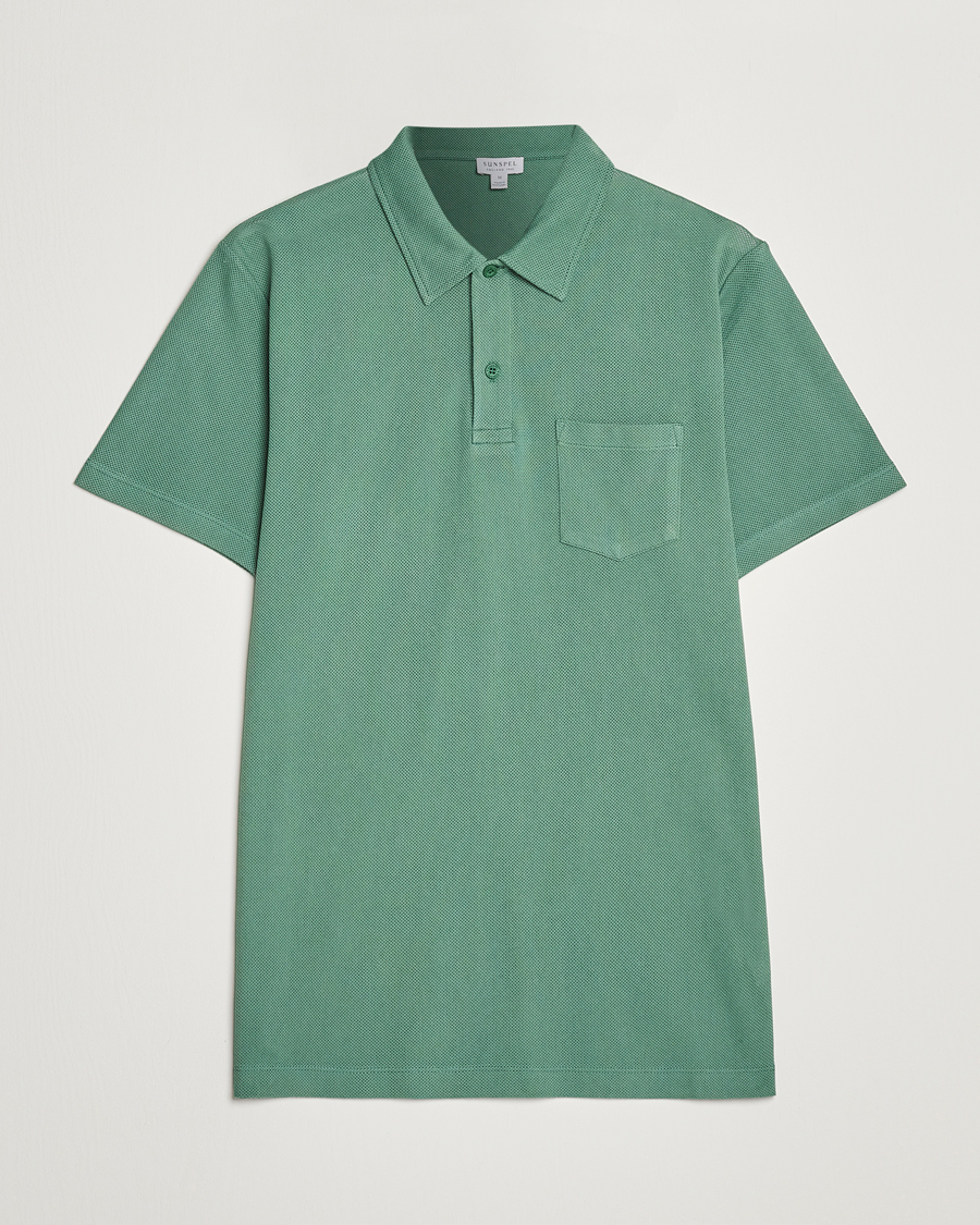 Herre | Pikéer | Sunspel | Riviera Polo Shirt Thyme