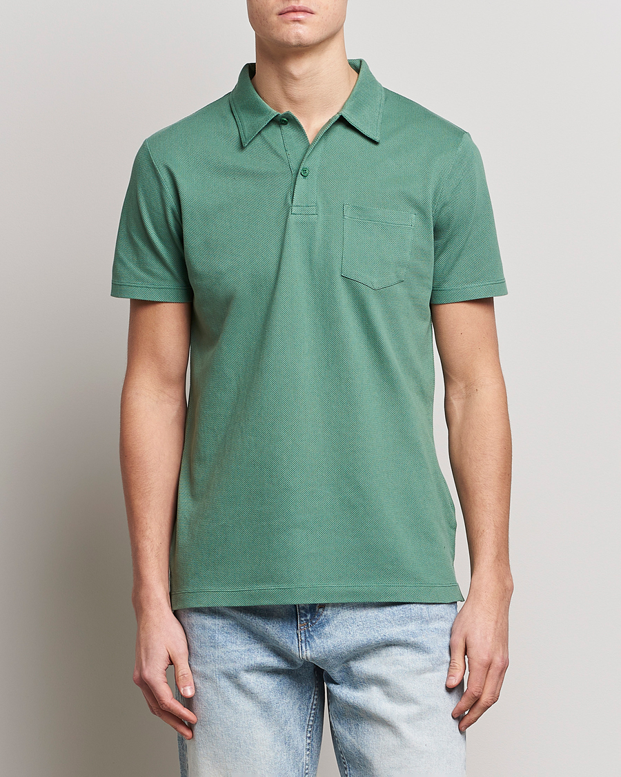 Herre | Pikéer | Sunspel | Riviera Polo Shirt Thyme