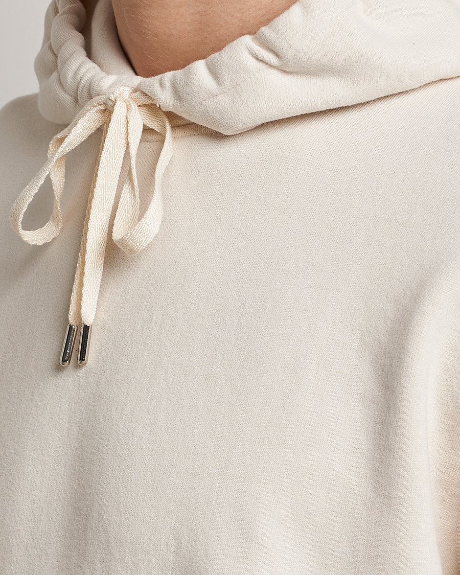 Herre | Gensere | Sunspel | Loopback Hoodie Undyed