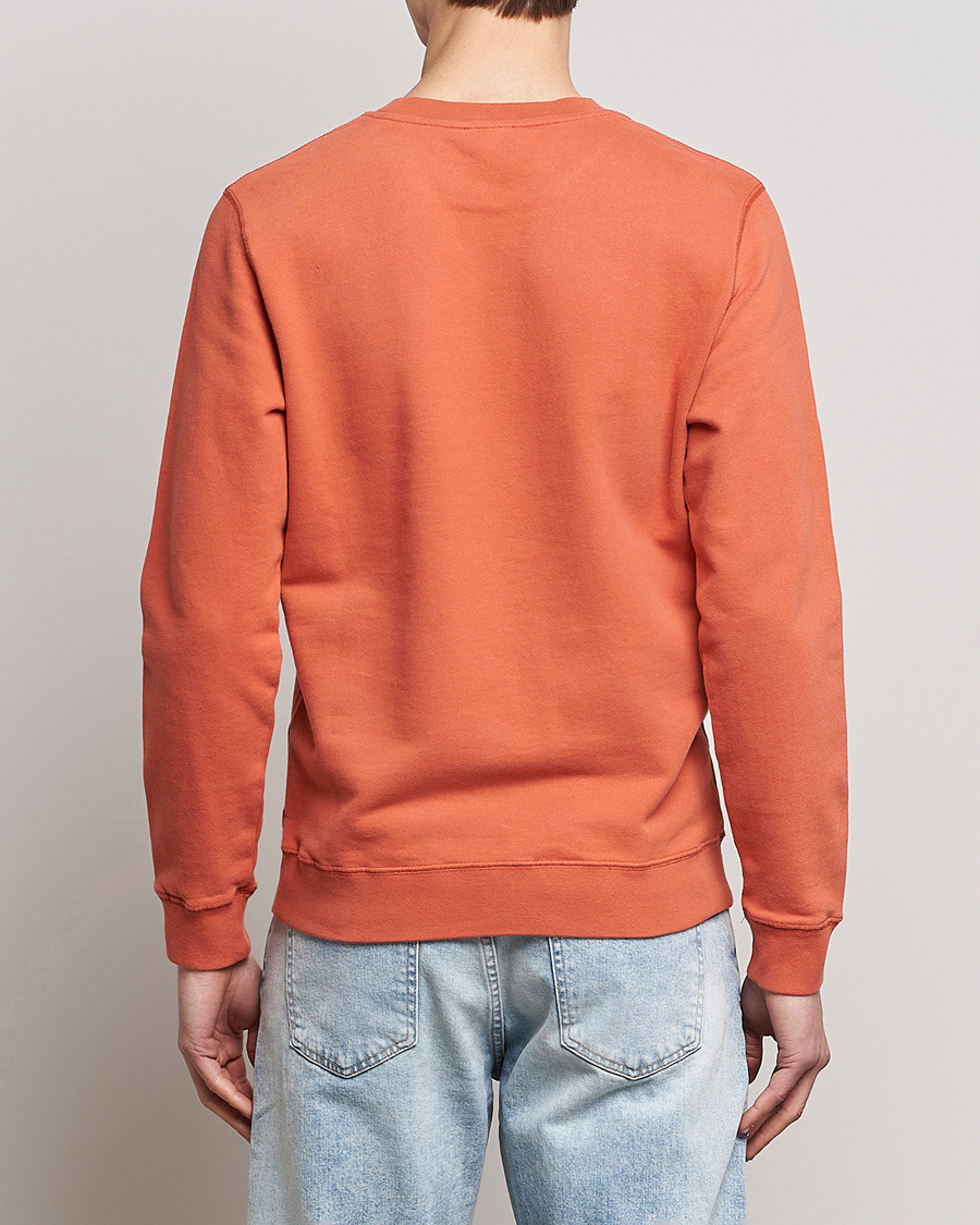 Herre | Gensere | Sunspel | Loopback Sweatshirt Burnt Sienna