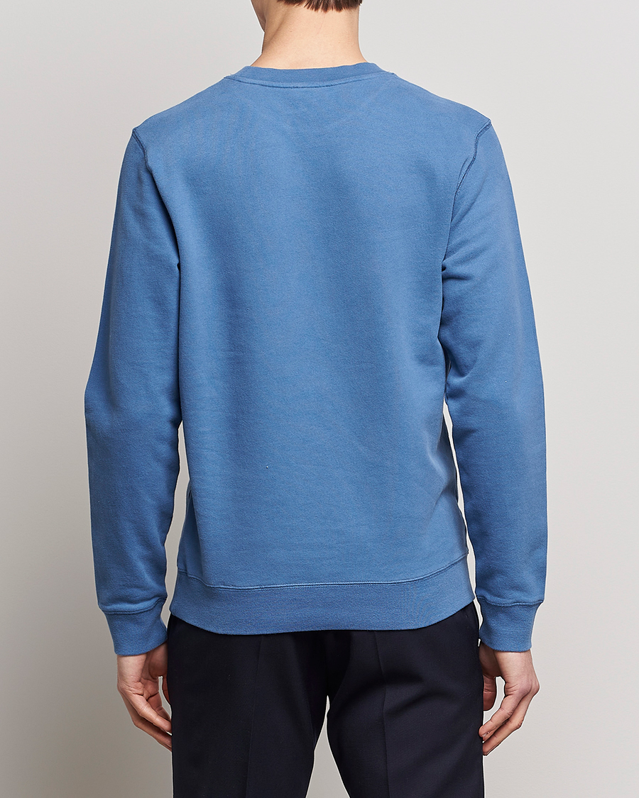 Herre | Gensere | Sunspel | Loopback Sweatshirt Blue Stone