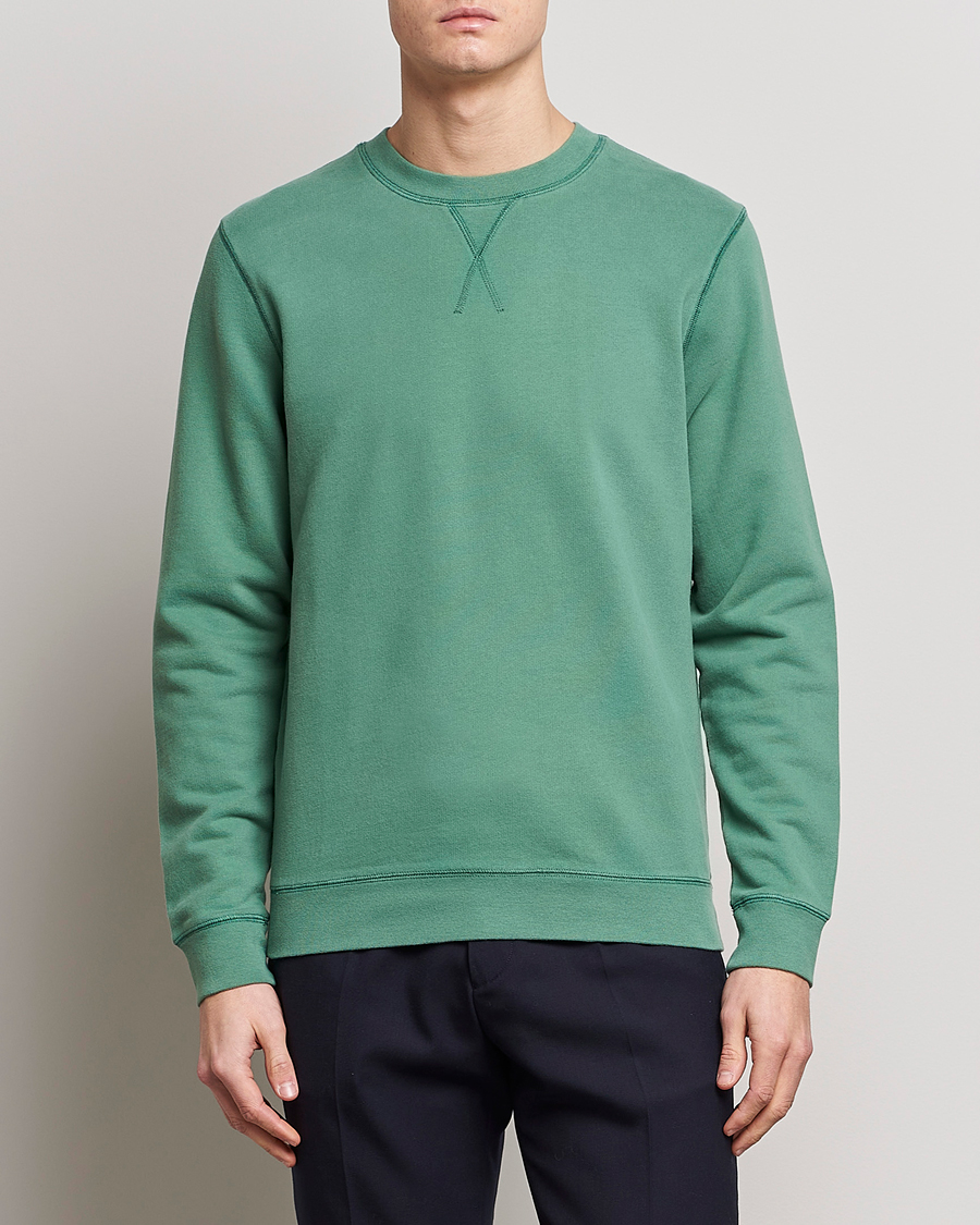 Herre |  | Sunspel | Loopback Sweatshirt Thyme