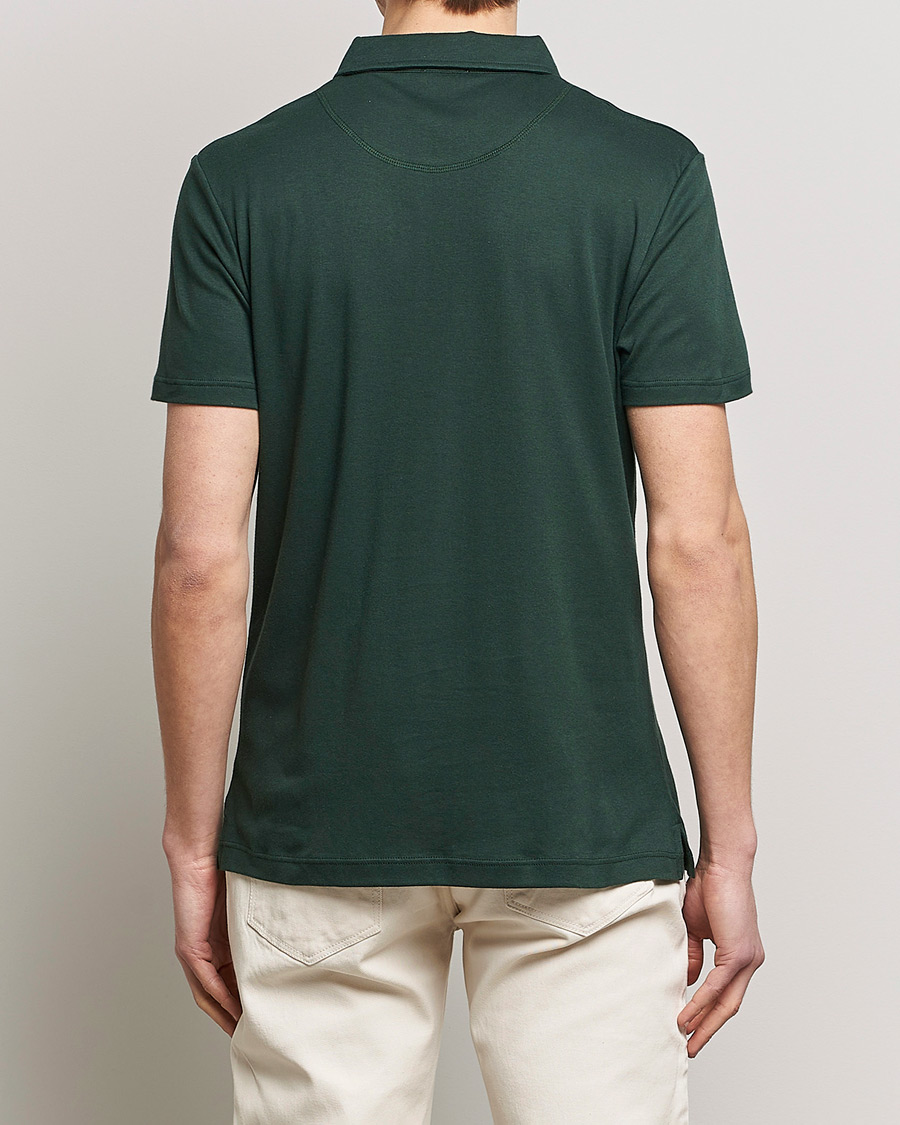 Herre | Pikéer | Sunspel | Sea Island Jersey Riviera Polo Seaweed