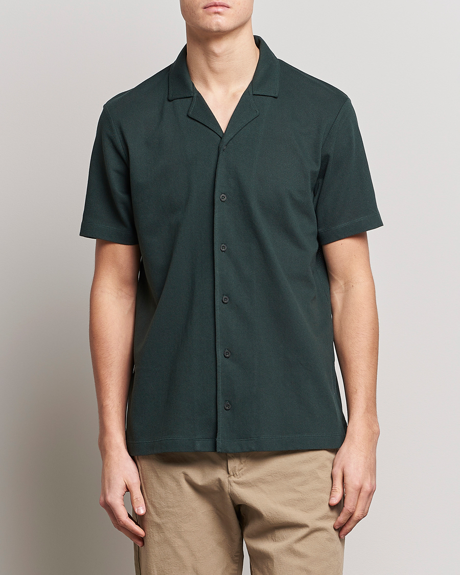 Herre | Pikéer | Sunspel | Riviera Resort Shirt Seaweed